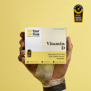 Vitamin D capsules by Fourfive Nutrition